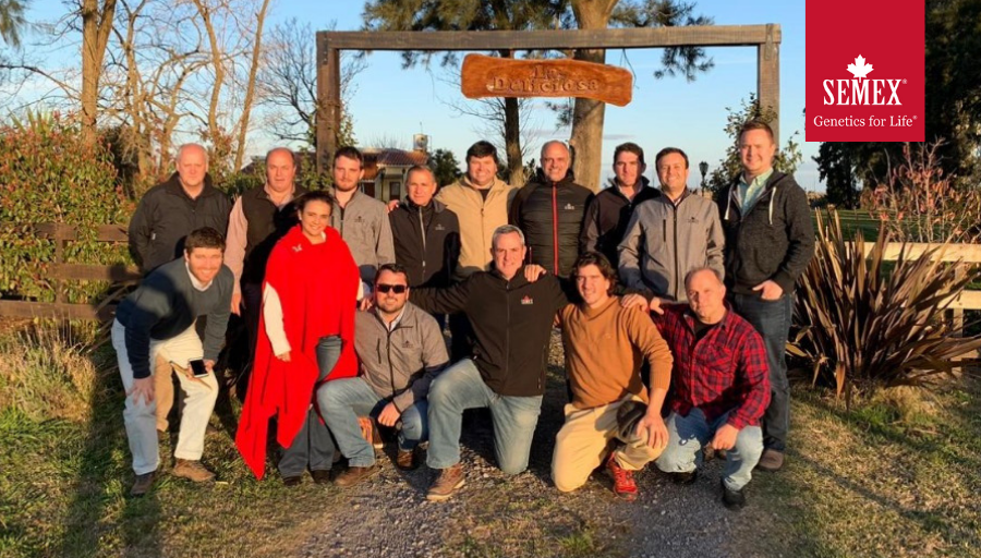 Semex's tweet photo. Congrats to Semex Colombia, Semex Chile, Semex Ecuador, Avance Genético S.A., Semex Mexico & Semex Argentina for completing Elevate®, female genomic testing program! Training was in Buenos Aires Sept 2-4 & directed by Semex Sales & Product Specialist @bpversteeg #semexsolutions https://t.co/MBVgWLGx4H