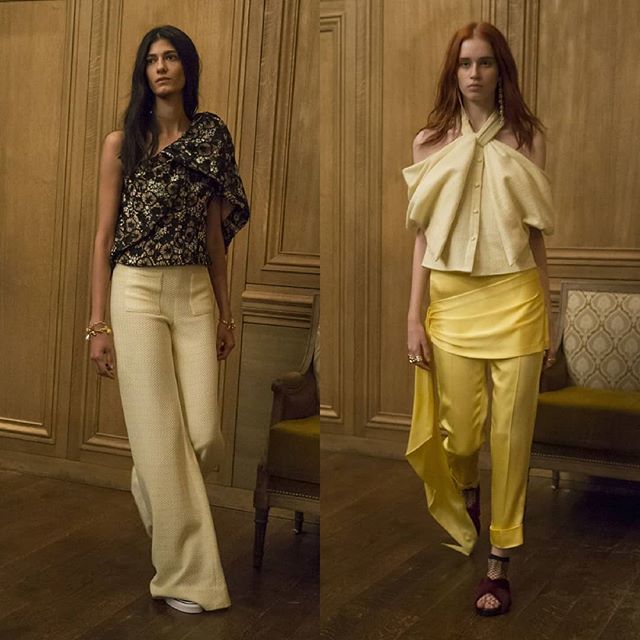 #GunceGozutok [<a href="/guncegozutok/">Günce Gözütok</a>] &amp; #EmmaDobson [@emmadobsn] walk for @hellessy #SS20

Styling: @kaisergrams 
Hair: @jonreymanhair
MUA: <a href="/aveda/">Aveda</a>
Casting: <a href="/nicola/">Nicola</a>.kast

#NYFW #Hellessy #MandP ift.tt/2A2NLv3