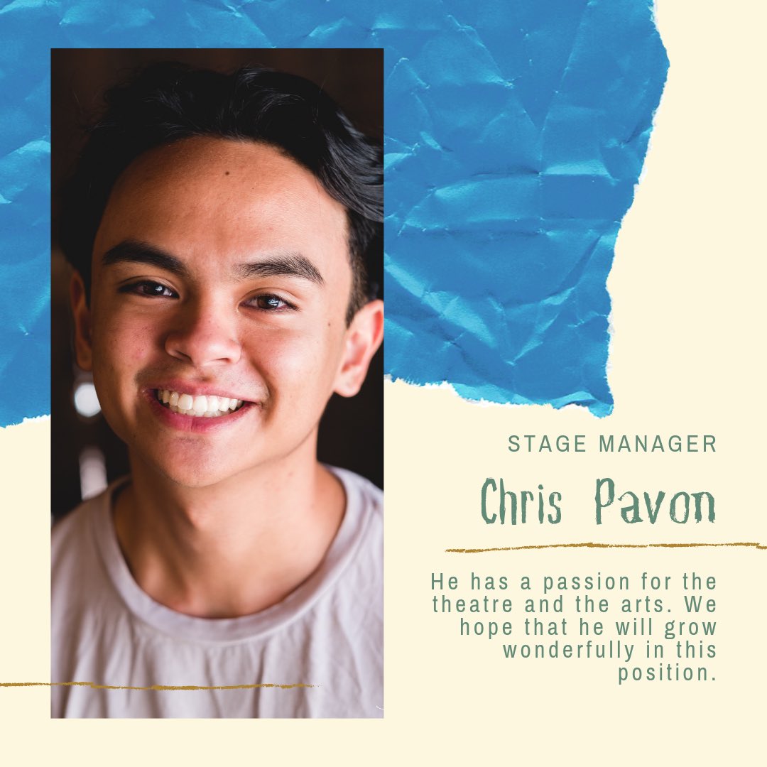 csunfasa_pcn's tweet photo. Meet our Stage Manager, Chris Pavon! The stage is his home and he can’t wait to welcome you 🎭 #journeytopcn35 https://t.co/mWdVpQy0jK