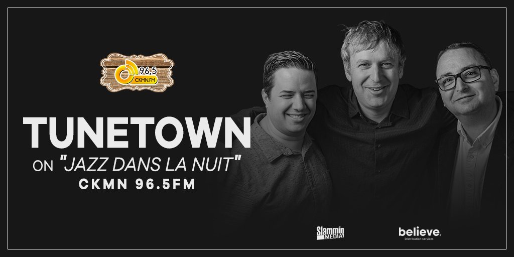 TuneTownJazz's tweet photo. #TuneTown on #CKMN 96.5 tonight! a track from our upcoming album "There from Here" will be featured on "Jazz dans la Nuit" with Louis Brunet.
Monday, September 9th
8:00pm
LISTEN HERE: https://t.co/ZTH865Kwmo
#NewMusic #NewRelease #CKMN #Canada https://t.co/kFJJ7EU5vT