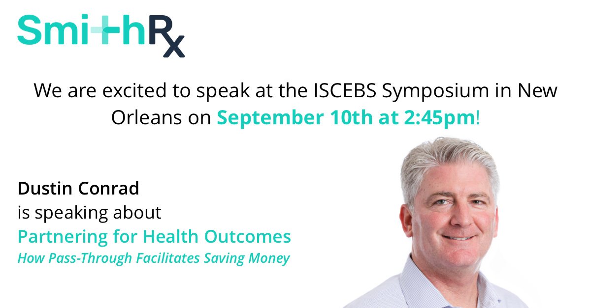 Our very own Dustin Conrad will be speaking at the ISCEBS Symposium in New Orleans tomorrow at 2:45pm!  He will be joined by Elizabeth Sennett and Dean Martin about the benefits of a pass-through PBM model.  Let us know if you are going to be there and want to chat!