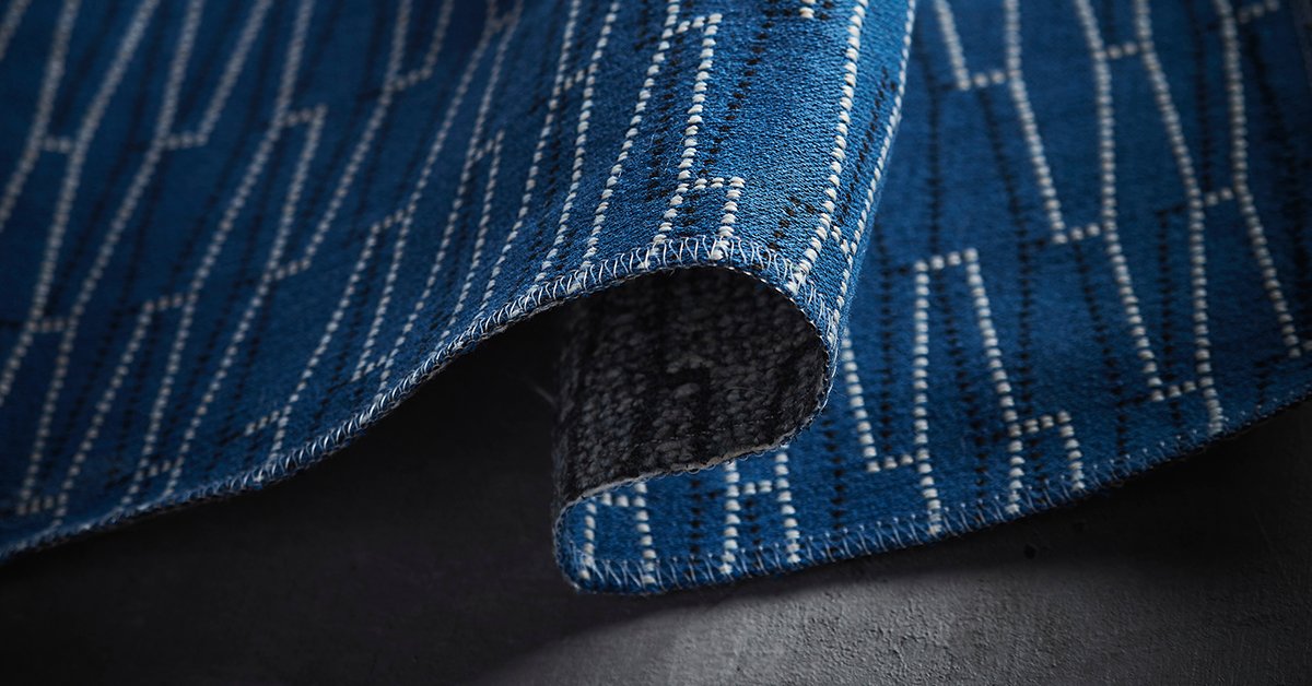 Mod offers a hybrid between a decorative and geometric design in an array of vivid hues and complex neutrals. hubs.ly/H0kGD-60 #textiledesign #minimalistdesign #bauhausinspired