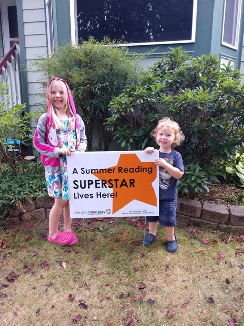 BplLibrary's tweet image. 2 of 2: We so enjoyed hearing about all your great reading and listening over the summer and seeing your signs proudly displayed all around the city! #bellingham #bellinghamlibrary