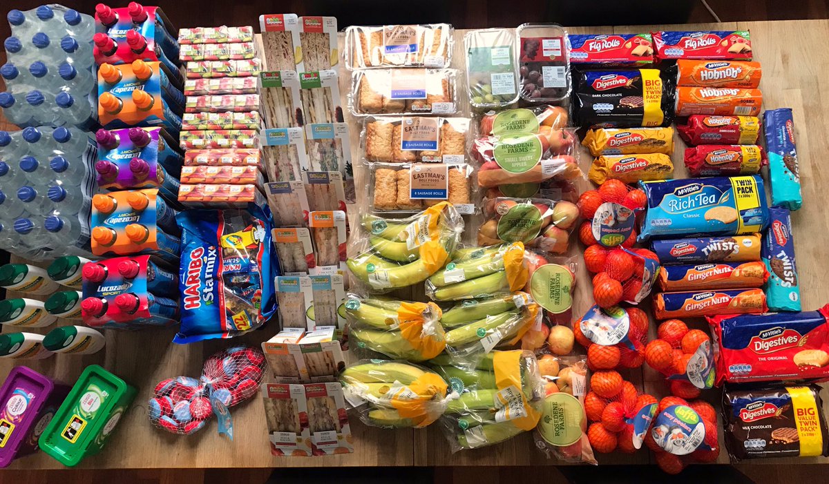 Thank you so much <a href="/Tesco/">Tesco</a> Gatwick for your help providing all the snacks! We managed 70km in 12 hours and are well on our way to raising £10,000 for <a href="/MindCharity/">Mind</a> and <a href="/UK_COPS/">COPS</a> 

We’ve set the challenge to <a href="/LondonFire/">London Fire Brigade</a> and <a href="/Ldn_Ambulance/">London Ambulance Service</a> to do next year!