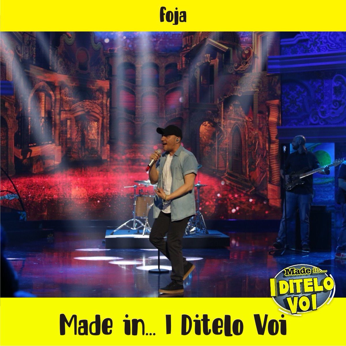 🎼 L'emozionante musica dei #Foja sul palco di Made in... #IDiteloVoi ci accompagna in questa divertente serata 💛

#MadeinSud #SiamoTuttiQuantiMadeInSud #RidiConNoiAcca24 #TunnelProduzioni #MadeInSudStories