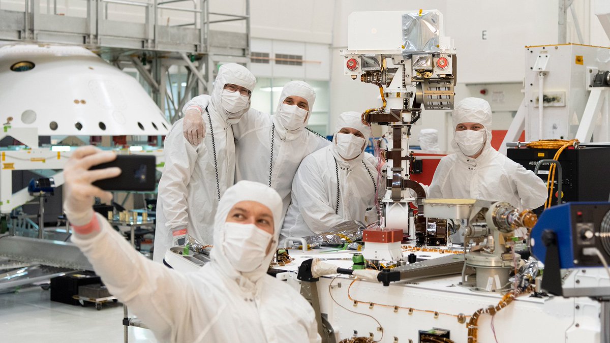 NASAJPL_Edu's tweet photo. It may look cartoonish, but the face of NASA's next Mars rover is serious business for @NASAJPL intern turned #Mars2020 mechanical engineer Jeff Carlson. Find out how he went from an internship in "space origami" to building a Mars rover: https://t.co/6Ax0OB1IX8
#MeetJPLintern https://t.co/6IxAGMZY5F