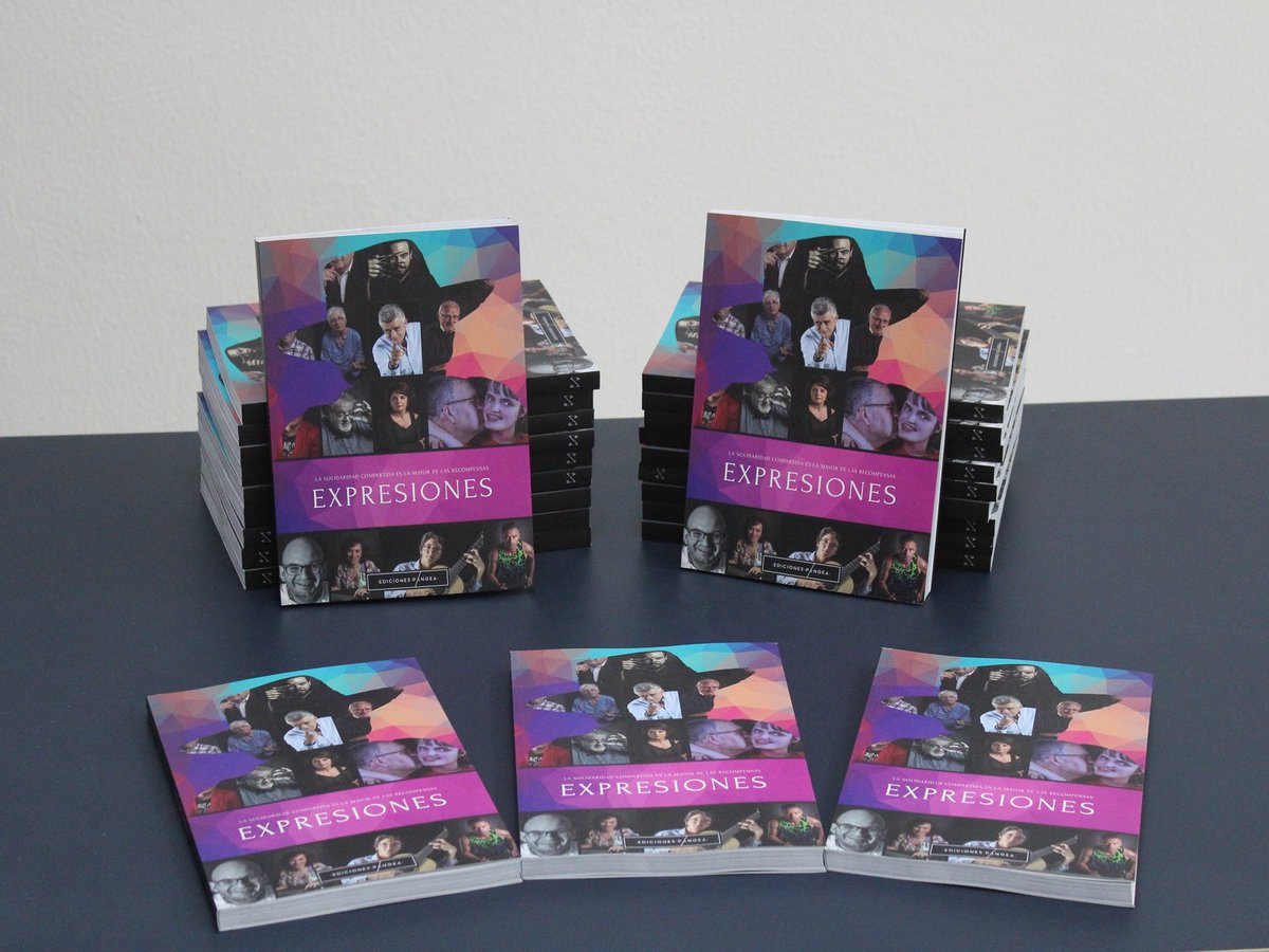 Empieza la cuenta atrás... 'Expresiones' un libro con el que <a href="/chavalote64/">Claudio Ramírez</a> y una servidora lo hemos pasado muy bien. Este viernes llega a #Arahal <a href="/ModestoBarragan/">Modesto Barragán</a>  para echar una mano en la presentación. Deseando tenerlo en la manos 😍
