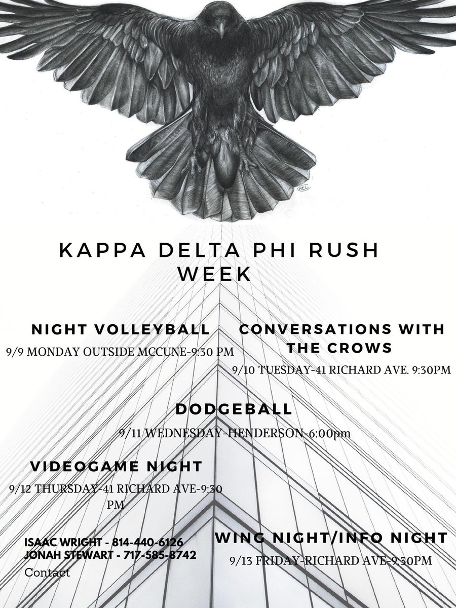 SHIP_IFC's tweet photo. Rush week is finally here ! Wanna rush a fraternity? Here’s what’s going on ! https://t.co/Q6kequO1R9