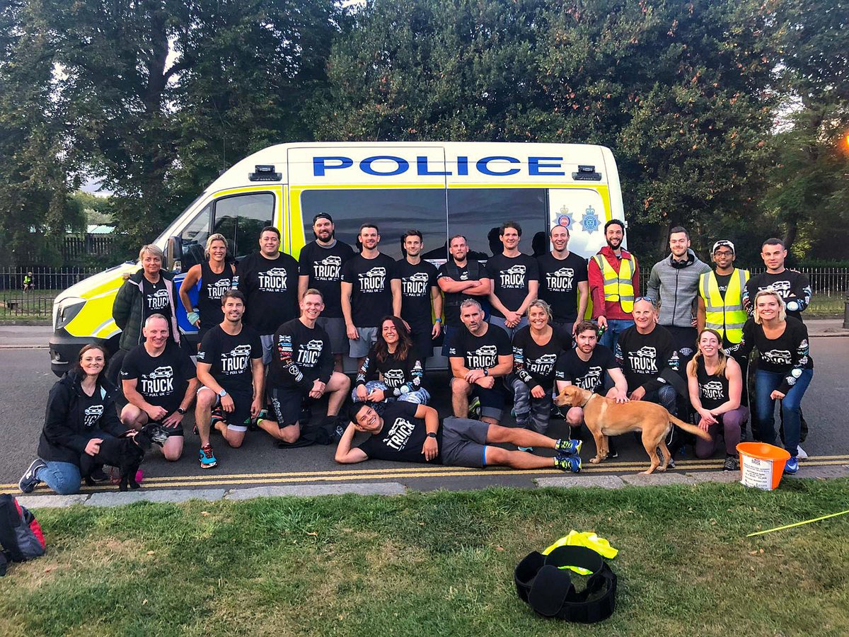 Thank you so much <a href="/sainsburys/">Sainsbury's</a> Brookwood for your kind donation, we bought some bubbles! We managed 70km in 12 hours and are well on our way to raising £10,000 for <a href="/MindCharity/">Mind</a> and <a href="/UK_COPS/">COPS</a> 

We’ve set the challenge to <a href="/LondonFire/">London Fire Brigade</a> and <a href="/Ldn_Ambulance/">London Ambulance Service</a> to do next year!