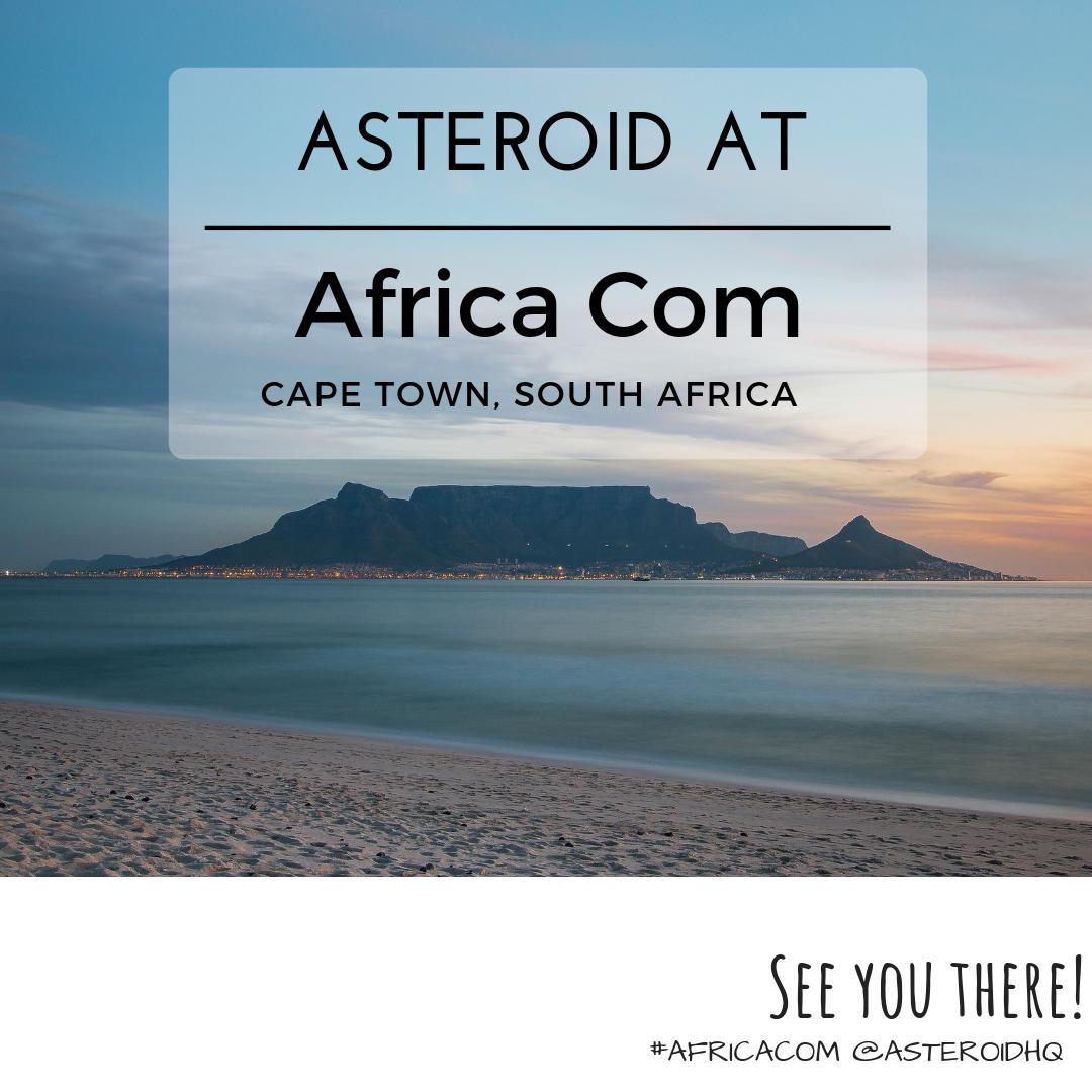AsteroidHQ's tweet image. Asteroid is coming to AfricaCom 2019! Meet @rvmNL &amp;amp; @SoleneTweets to talk interconnection, peering &amp;amp; IXPs. Send us an email if you want to meet up! 
#AfricaCom #AfricaCom2019