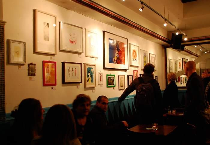 beicollective's tweet photo. The @TheBernardShaw was the scene for many of our exhibitions over the years. As a group we had so many set nights there with friends, family and strangers. Such a shame that it's not going to be there anymore and won't host another Elephant night...thanks for the memories Berno! https://t.co/PeofQpcRL9