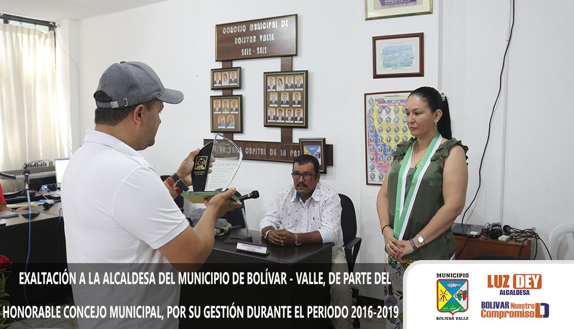 bnc2023's tweet photo. #BolívarValledelCauca | EXALTACIÓN A LA ALCALDESA DEL MUNICIPIO DE BOLÍVAR - VALLE, DE PARTE DEL HONORABLE CONCEJO MUNICIPAL, POR SU GESTIÓN DURANTE EL PERIODO 2016-2019

#BolivarNuestroCompromiso
https://t.co/h3YvooFrPg https://t.co/B7O6DuQ7TY