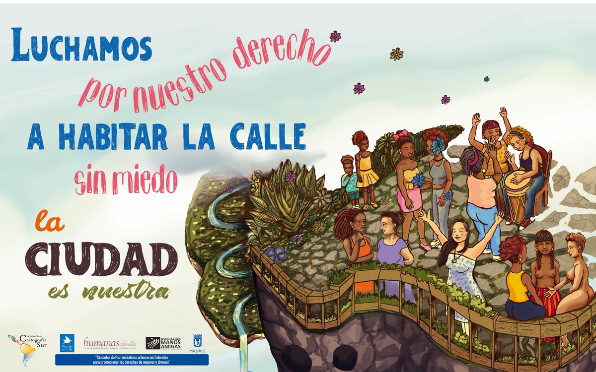 HumanasColombia's tweet photo. Para las mujeres, también es un derecho fundamental habitar los territorios libremente, por eso, hoy en el Día Nacional de los Derechos Humanos, hacemos un llamado a que se nos garanticen espacios públicos libres de violencia. #LaCiudadEsNuestra #NoMásAcoso https://t.co/HgKe6y5vqW