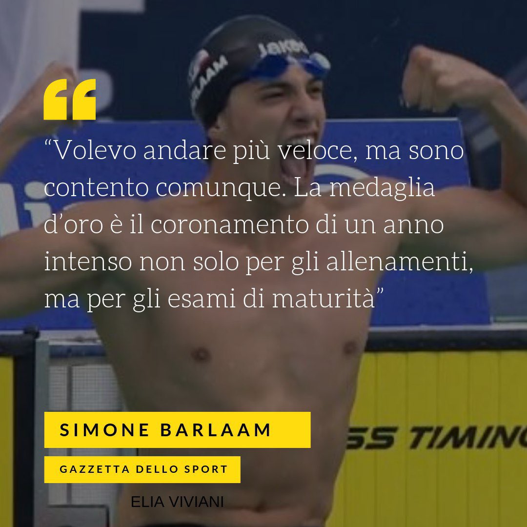 Voleva andare più veloce! 🇮🇹 primato mondiale!! 🥇#SimoneBarlaam <a href="/SBarlaam/">Simone Barlaam</a> <a href="/CIPnotizie/">Comitato Italiano Paralimpico</a> #ParaSwimming