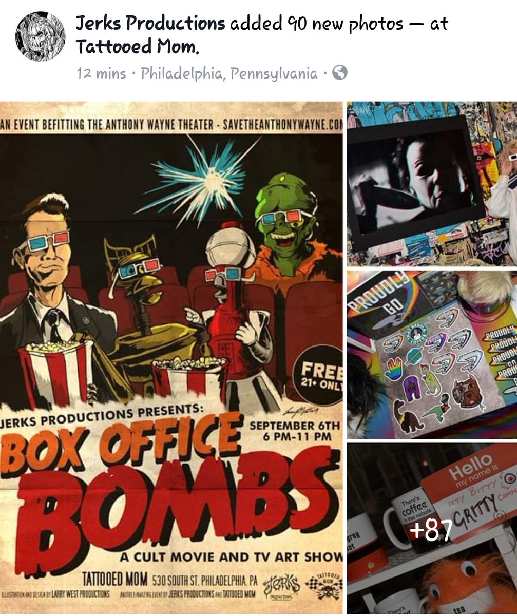 JERKSProduction's tweet photo. Head over to our #facebook and check out the photos from #BoxOfficeBombs! https://t.co/IEymxGD1NC
#SupportLocalArt #SupportIndieFilm #TMoms #SaveTheAnthonyWayne https://t.co/XqFXLLSwtS