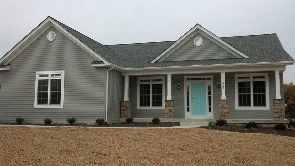 BuiltVa's tweet photo. Hey, what's your front door color?  #FrontDoorOptions #FrontDoors #Homedesign #CustomHomeBuilders #Porches  https://t.co/bAJ67IaE2v https://t.co/2XuTdGxlpk