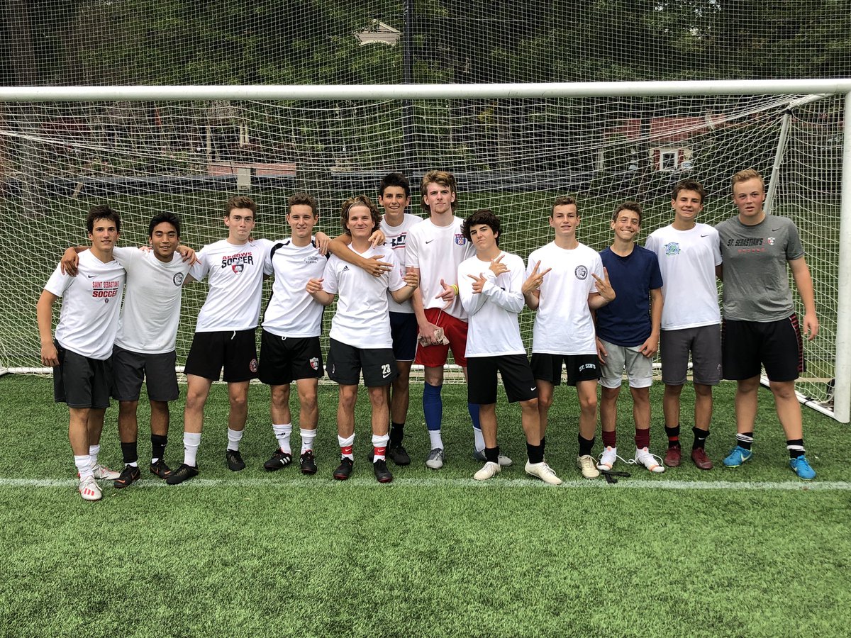 StSebsSoccer's tweet photo. Team 2 coming out on top today in #CompetitionMonday! Come out and support the boys at 4PM this Wednesday on the turf as they open the season against Proctor! https://t.co/d0G27eadzt