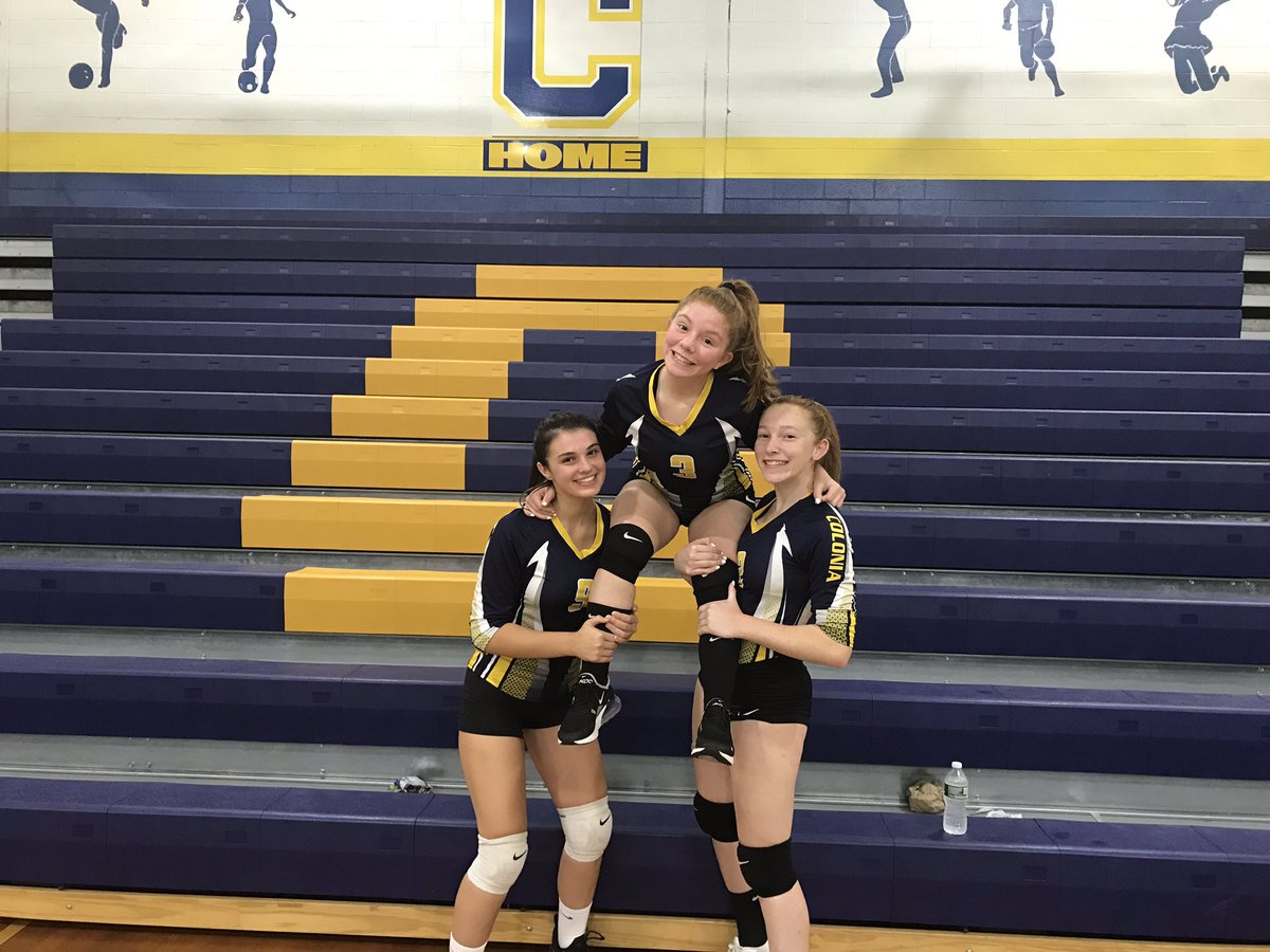 chscoachblash's tweet photo. Freshman Volleyball takes down North Brunswick! Players of the game: Alexa, Gianna , and Matti! Great work Ladies! @ColoniaHigh @coloniahssports @ColoniaGirlsVB @jamie_amalfe https://t.co/ruRFoiOS6Y