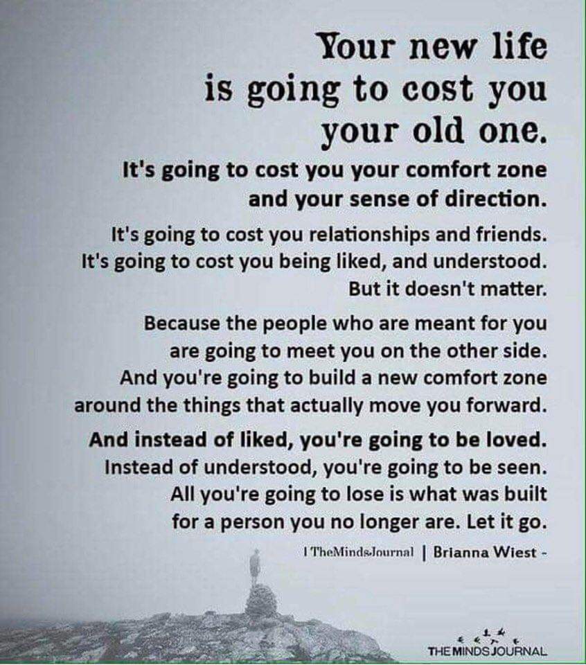 If we stayed in our comfort zone all the time, we would never grow/learn/blossom. What have you done lately that is out of your comfort zone and how did it go? 

#Growth