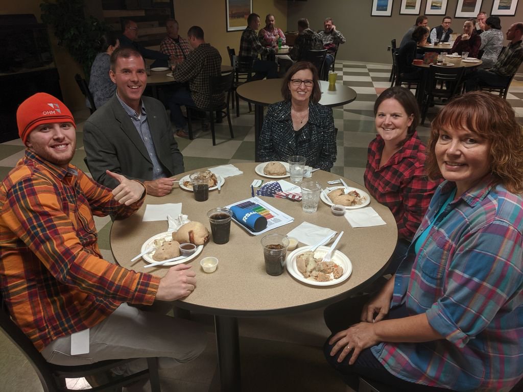 OHMadvisors's tweet photo. We OHMers love a good theme party; more so when it pays homage to our @UpperPeninsula colleagues! Friday, we donned our Stormy Kromer caps and flannels for #906day, AKA @UPSupplyCo #YooperDay.
For Yoopers, 906 is a unique symbol identifying the #UpperPeninsula and its islands. https://t.co/DNCwt0GiLT