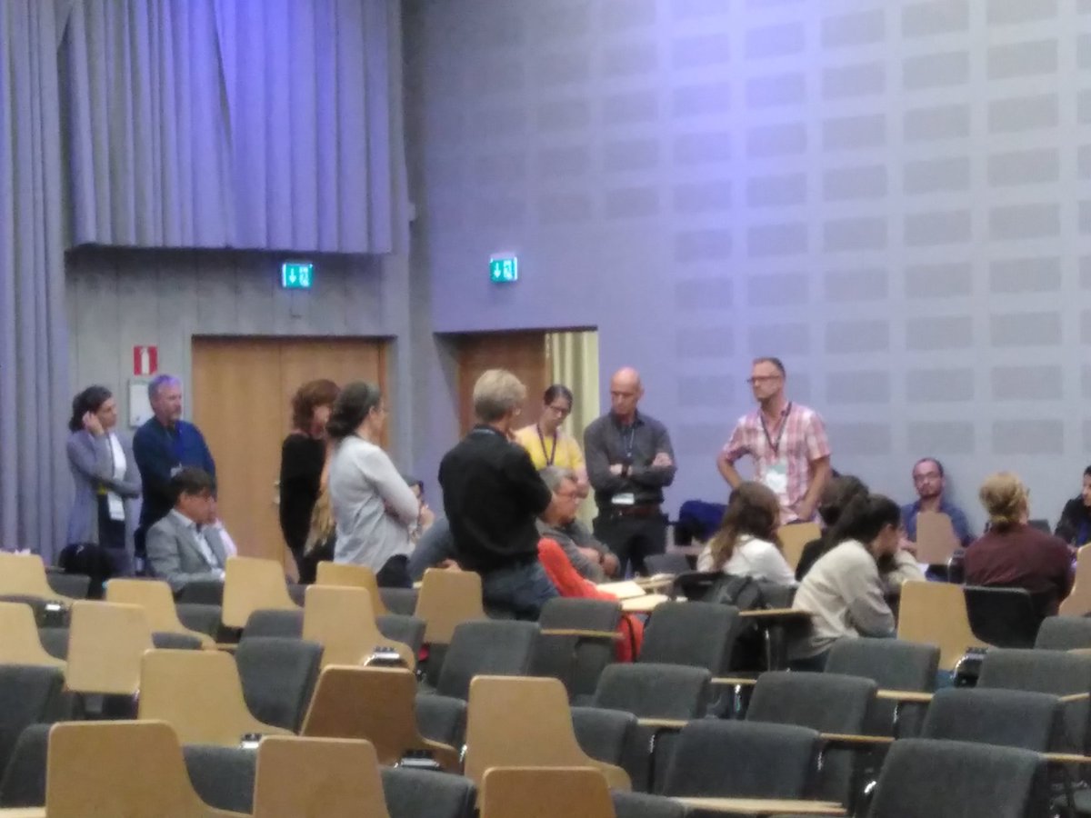 mariolanorth's tweet photo. Artistic results from the stakeholders network session at #ICESASC19 Partipants have shown their skills in the art of stakeholders engagement :) thanks for this great experience! @ClimeFish @DorothyDankel @cha_weber @martinpastoors @MarloesKraan @DickeyCollas @FundacionCETMAR https://t.co/bChNAEI9dj
