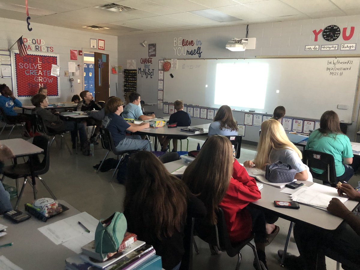 arbarker23's tweet photo. 8th grade math classes were introduced to #SlopeDude today! Differentiate learning strategies work in amazing ways for students! Then it was doodle note time followed by Envison Textbook! #PuffPositive #NiceNegative #ThisIsZeroFun #Undefineddddd #LMSPats โค๏ธ๐ https://t.co/J6vAoUXsQV
