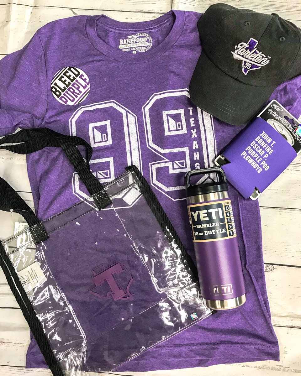 YES! Time for another #barefootsixpack! We got you hooked up for tailgate 💜 
👍🏻 Like &amp; retweet
🤪 Follow is 
✌🏼Comment and tag 2 friends 
.
.
Good luck! Winner announced Friday! Check out our Insta and Facebook for more chances to win! #shopbarefoot #tarletonstate