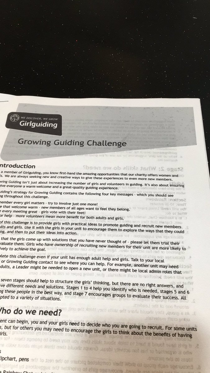 The start of a new term with only a handful of girls saw us write an empowering list of recruitment ideas @GrowingGuiding and a bit of origami for the girls to use as a tool for school conversation tomorrow about Guides.