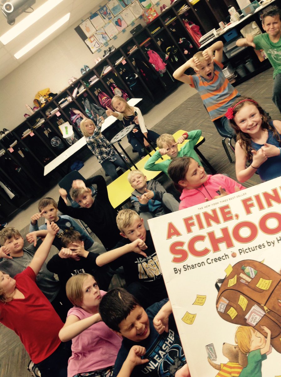 MissBurchill3rd's tweet photo. Hey, @mrsmartinpras5! Have you read this book? We have mixed feelings about Mr. Keene's idea of having school every day, including weekends, holidays, and even summer! #PRASlearns #afinefineschool #classroombookaday https://t.co/5LilpOTRDr