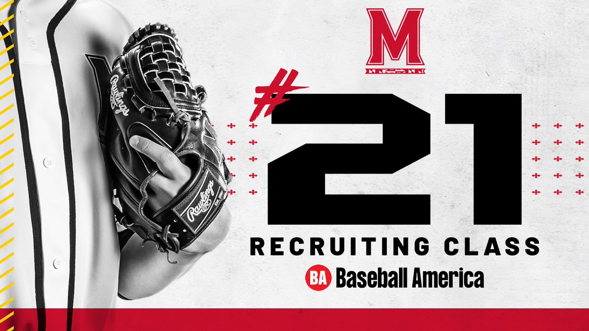 The Terps are comin’ 👀

Our incoming class is ranked #️⃣2️⃣1️⃣ by <a href="/BaseballAmerica/">Baseball America</a>!