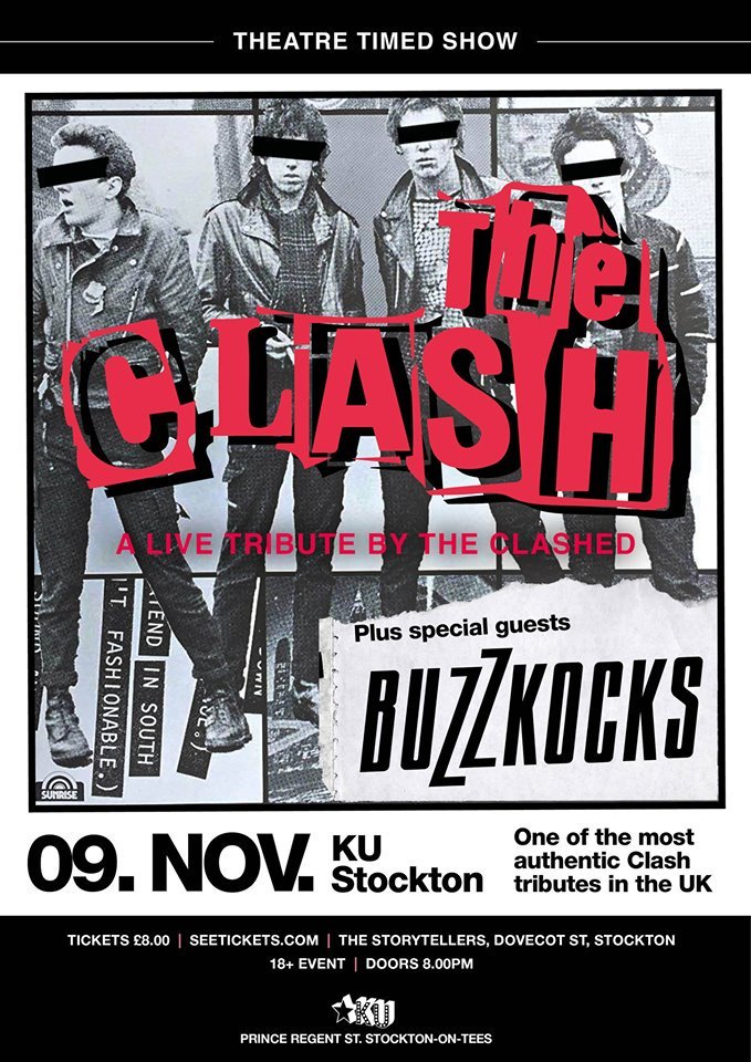It's going to get loud! We're supporting The Clashed @ku_bar in November. Tickets seetickets.com/event/the-clas…