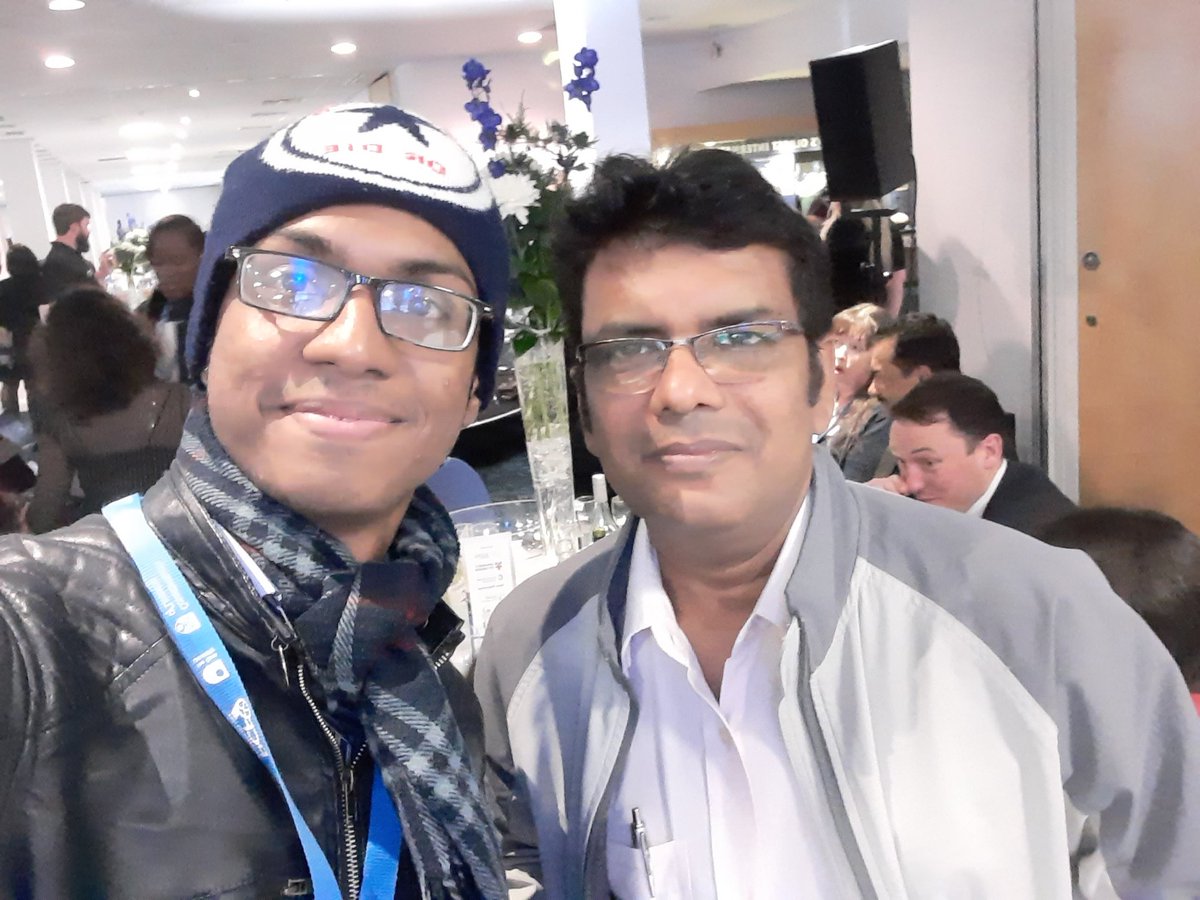 GalibAbir's tweet photo. With @makamalBD Sir at PCF9 Welcome &amp; reception. 

#PCF9 https://t.co/guDvXJnknA