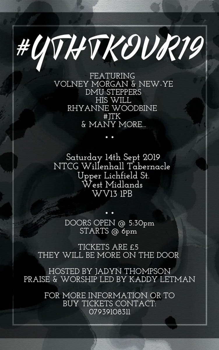 VMandNewYe's tweet photo. West Midlands! Come Through! https://t.co/S4vhDjI24o