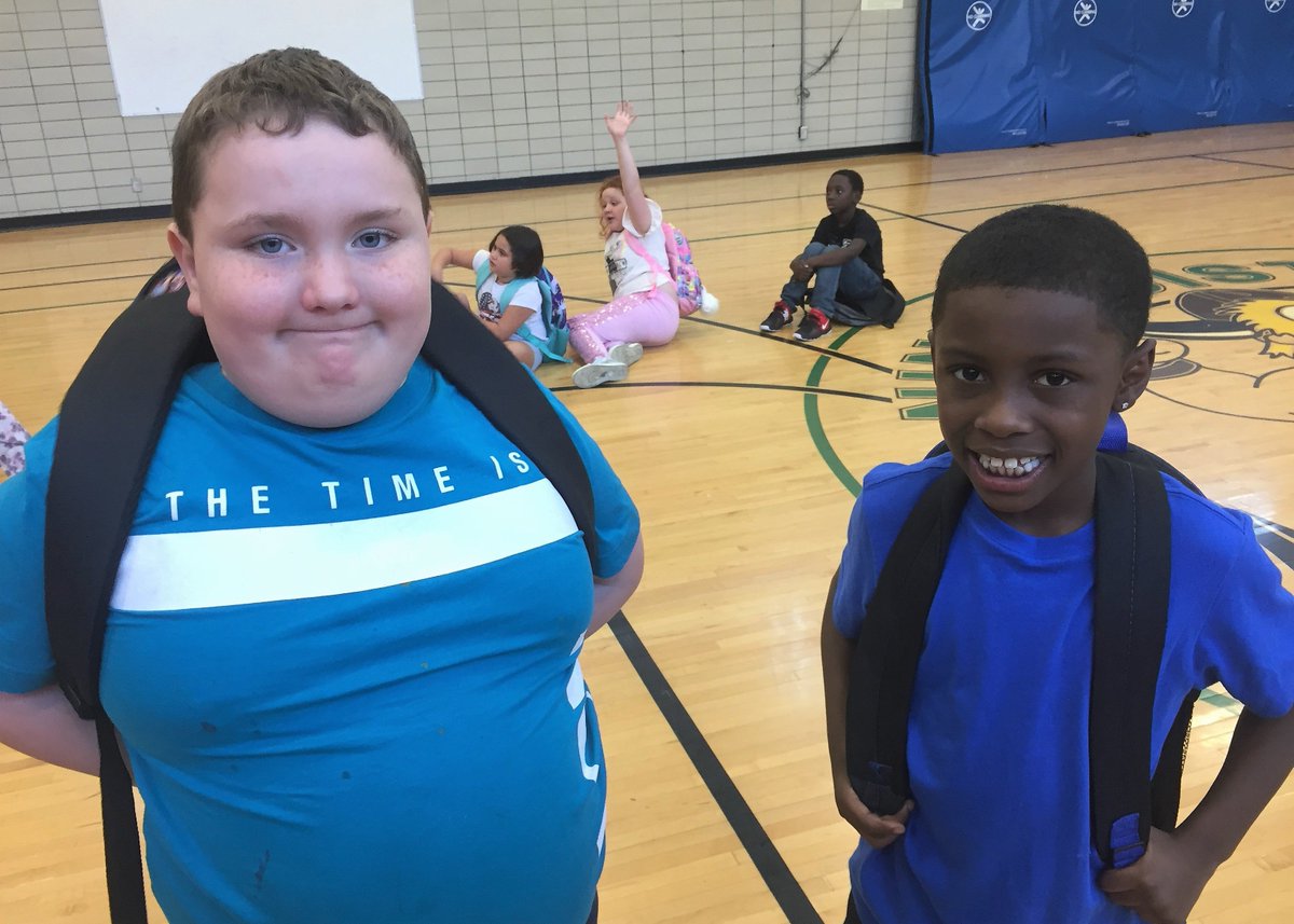 CovPartners's tweet photo. Today was the first day of afterschool programming in Covington. We are so happy to be back with these smiling faces! #ThisIsHowWeDoAfterschool #HopefulSupportedReady #ReadyForAnotherYear #SmilesAllAround https://t.co/7pQXJVgd1T