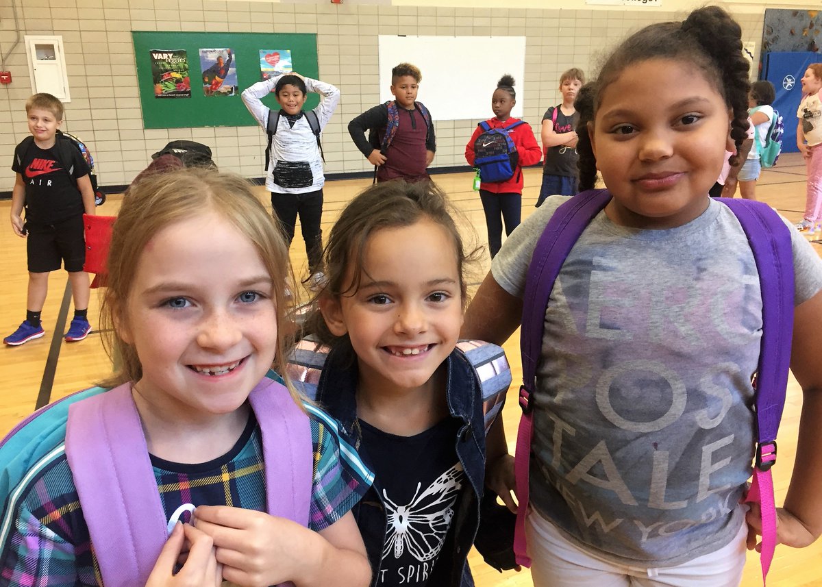 CovPartners's tweet photo. Today was the first day of afterschool programming in Covington. We are so happy to be back with these smiling faces! #ThisIsHowWeDoAfterschool #HopefulSupportedReady #ReadyForAnotherYear #SmilesAllAround https://t.co/7pQXJVgd1T