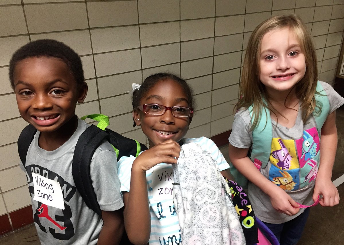 CovPartners's tweet photo. Today was the first day of afterschool programming in Covington. We are so happy to be back with these smiling faces! #ThisIsHowWeDoAfterschool #HopefulSupportedReady #ReadyForAnotherYear #SmilesAllAround https://t.co/7pQXJVgd1T