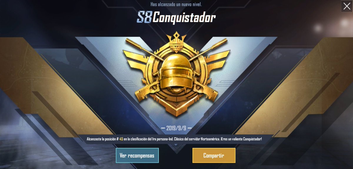 VanHelsingAE's tweet photo. Conquistador temporada 8 😝!!
#PUBG https://t.co/083MIYRBLV