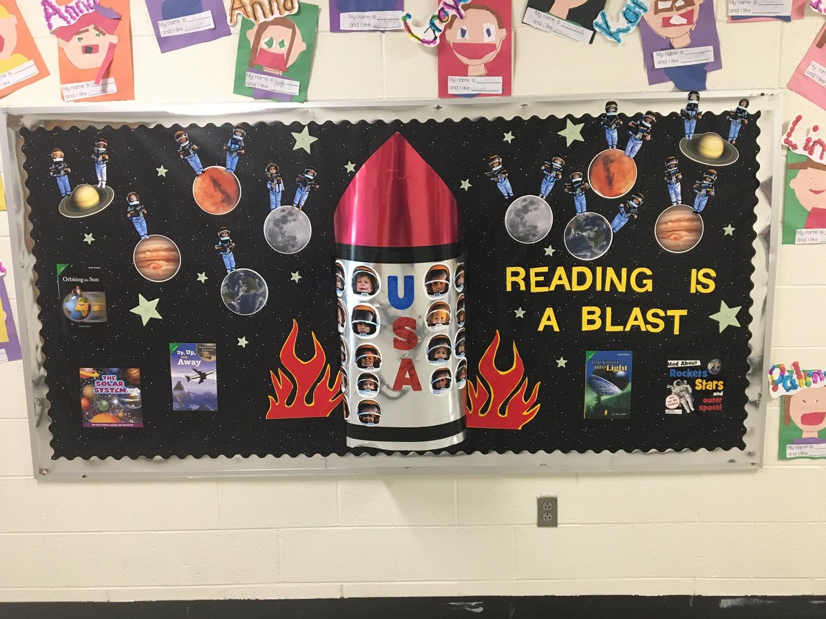 JasonPierschba2's tweet photo. Kindergarten is blasting off in Mrs. Crystal’s class. #ccsdtn #welovepves https://t.co/QXXBfmMtz7