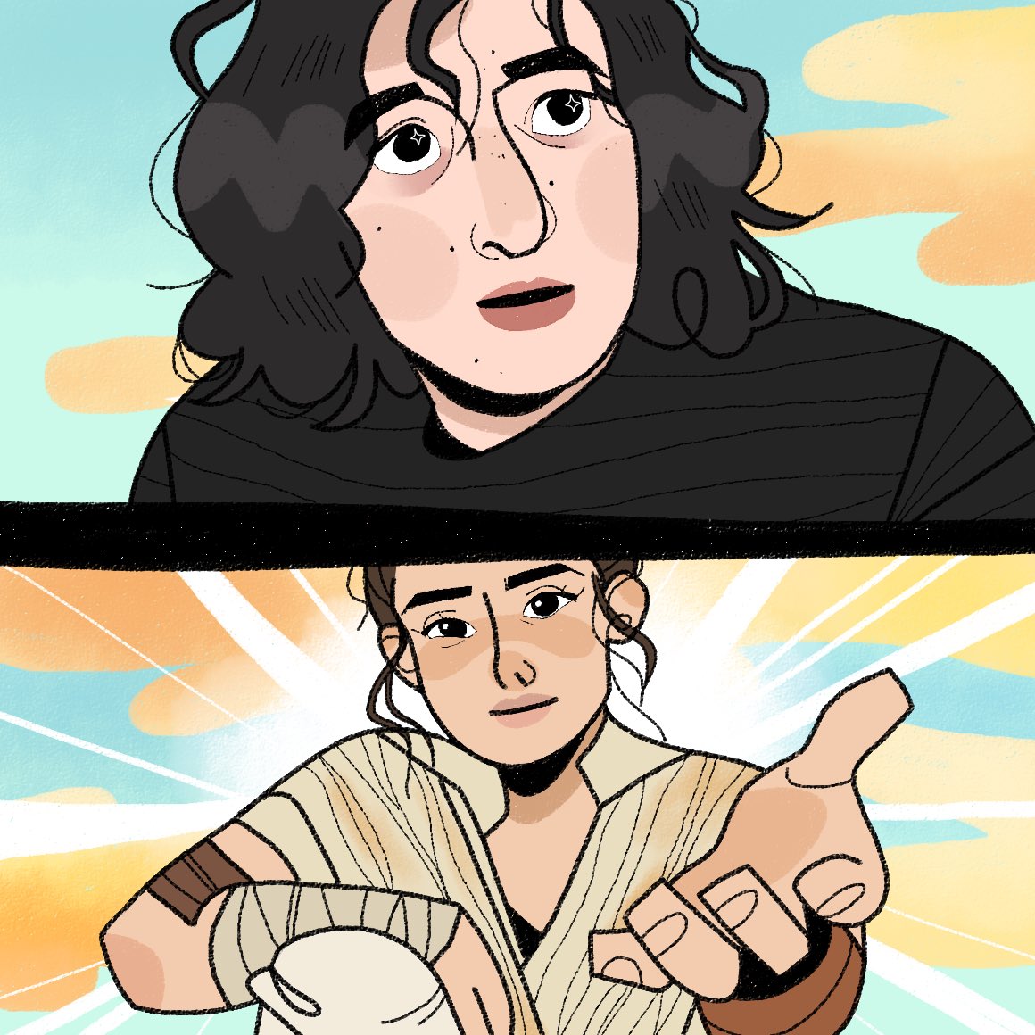 artyacho's tweet photo. Thank you for checking out my profile! ❤️ I love drawing anything Star Wars so I’m gonna shamelessly drop my links now and show you some of my favourite Star illustrations:
🍕ig: @artyacho
🍕ko-fi: @artyacho
🍕https://t.co/4l2gRu479x https://t.co/0eFIYSILat