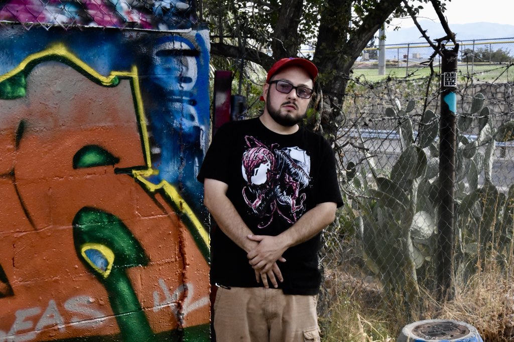 EPCultureBeat's tweet photo. We spoke with @dopelord_sosa about his new album and other hip hop dude things - interview out soon!!! #elpaso #elpasohiphop #texashiphop #elpasopodcast #texaspodcast #txpod #musicpodcast https://t.co/fecIITtDPb