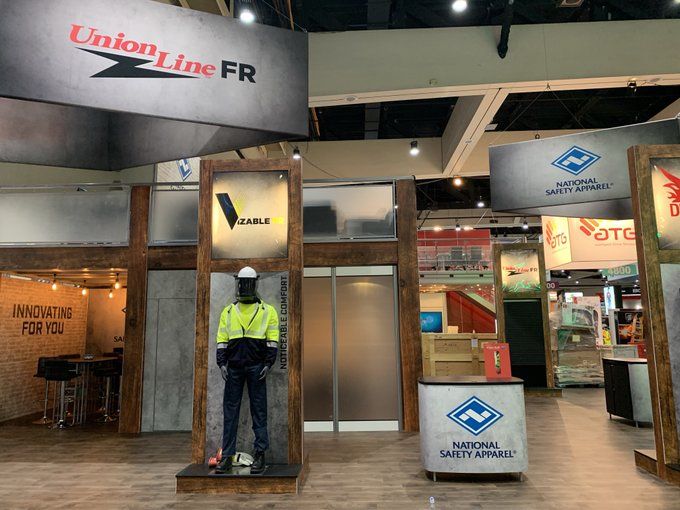 ADSafetyNetwork's tweet photo. Our NSA team is excited to see you in booth #4635 September 9-11 at the San Diego Convention Center stop by to see our new fall and winter AR/FR clothing line.
.
.
.
.
#NSC #thinkNSA #innovatingforyou #TECGEN #DRIFIRE #HauteWork #NSC19 https://t.co/pRnjKAv90E
