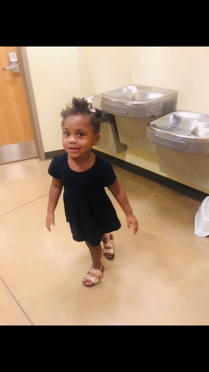 Tateonnaaa's tweet photo. How I Sent My Daughter To School, Versus How She Looked When I Picked Her Up. 😭😂 Why Does She Look Like She Been Through World War 4 .Somebody Tell Me What Tf Do These Kids Be Doing ??? https://t.co/QGBjkB8rd1