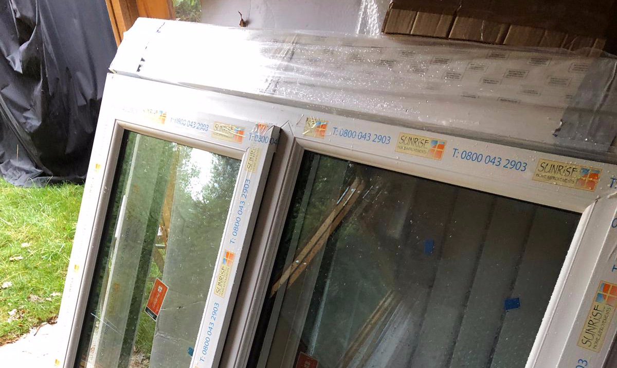ChurchillCoLtd's tweet photo. Some of the windows were delivered today for the Brentwood house refurb. We couldn't fit them though because of the rain. Roll-on some fine weather tomorrow! 👍☀️ #brentwoodrenovations #windowsanddoors https://t.co/aEBWsO2AJB