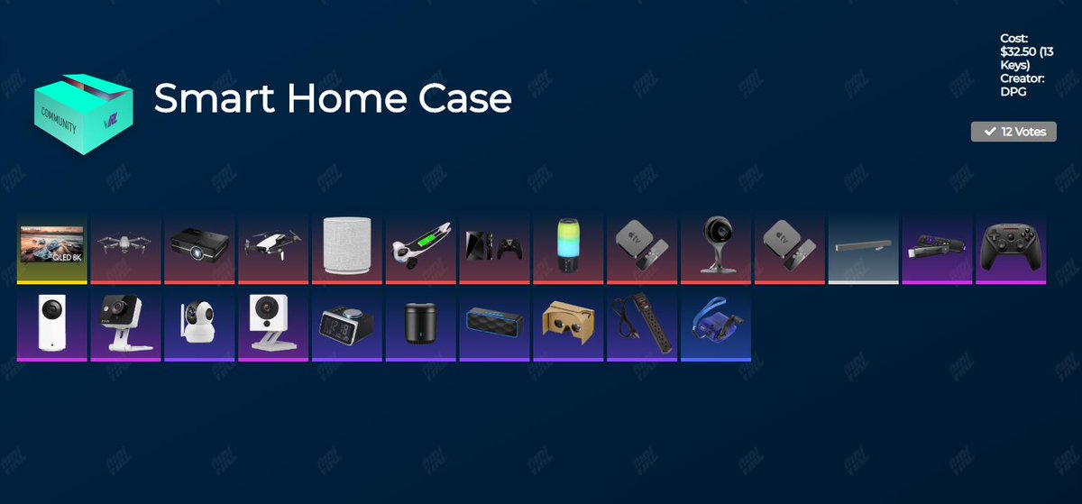 New week, new vIRL Community Boxes! 😍

📦 JuicyFruityyy’s "Juicyfruityyy VIRL *REMAS": virlboxcreator.com/box/722
📦 banksy’s "banksy 25% Watch Box": virlboxcreator.com/box/568
📦 DPG’s "Smart Home Case": virlboxcreator.com/box/94

👉 Create your own vIRL Box at virlboxcreator.com