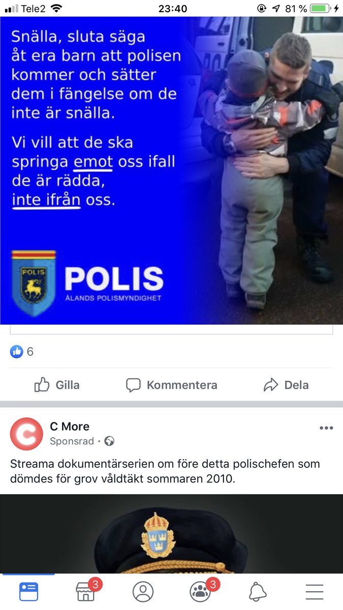 emmaaaforsberg's tweet photo. Stark tajming i flödet på den här reklamen ändå https://t.co/SIJ4fd4AzJ