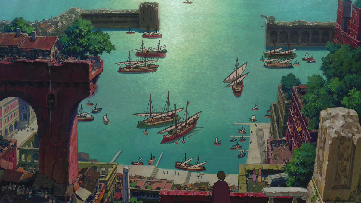 GhibliBrasil's tweet photo. Cenário do filme Contos de Terramar (dir. Goro Miyazaki, 2006). #ContosdeTerramar #StudioGhibli #GoroMiyazaki #Anime #Animação https://t.co/WowJyBhdOv