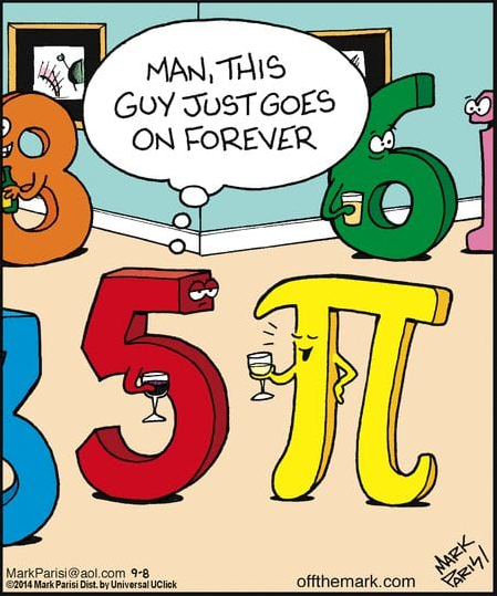 MathTalkers's tweet photo. #MathMemeMonday: #Pi is also an irrational number, which means that its value cannot be expressed exactly as a simple fraction. As a result, pi is an infinite decimal but can be approximated as 3.14159. Some people even shorten it to 3.14.
#MathTalkers #GEDMath #MathTips https://t.co/wA88ScTI0U