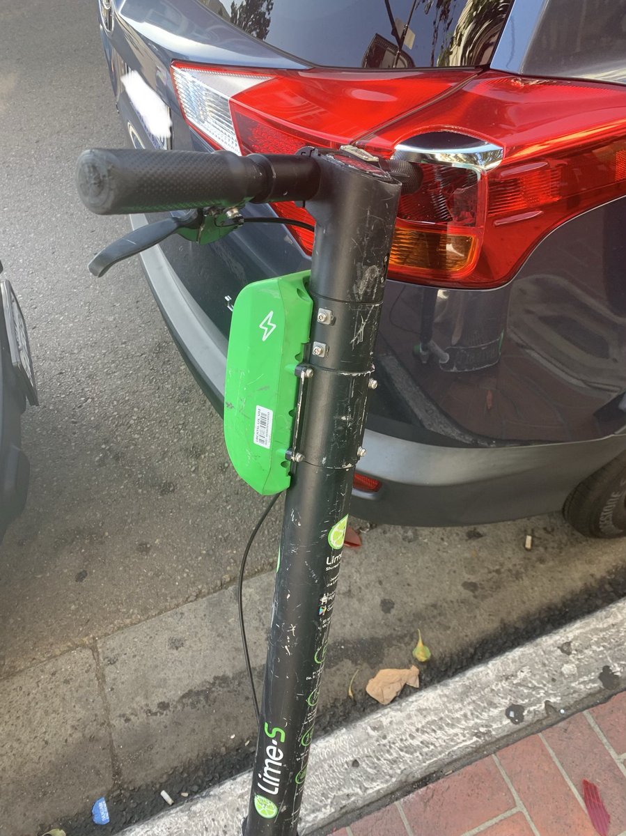 VaneRivera's tweet photo. @_LimeAID I have reached out via email to get some assistance regarding damage that was done to my car by one of your scooters / riders. I have received nothing else but an automated response.... https://t.co/32RXC8HTJU