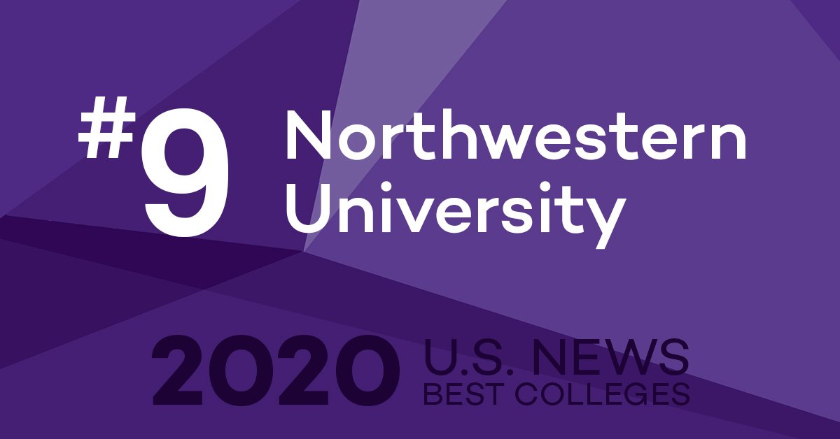 Way to go @NorthwesternUni !!