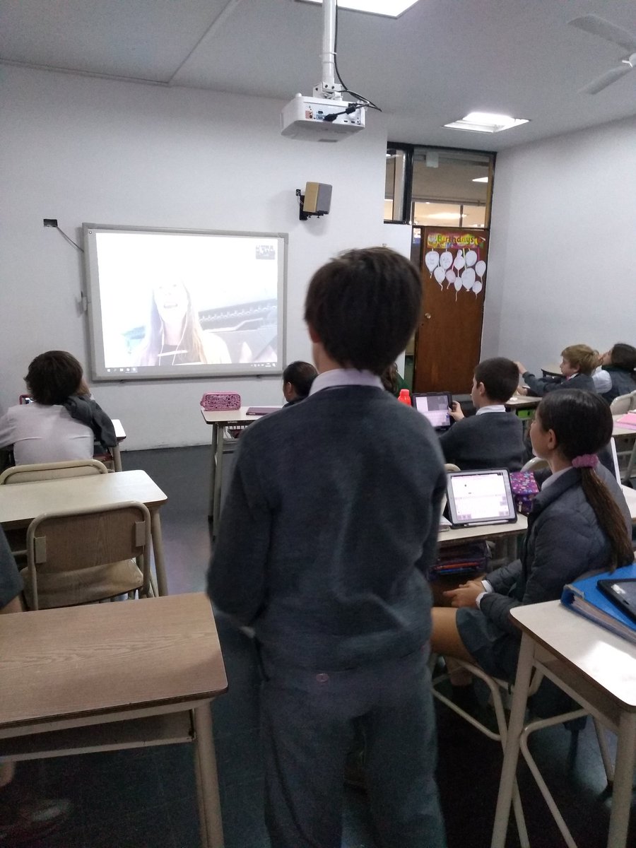 MsBargas's tweet photo. Learning about WWII @BDSPrimary from experts @WWIImuseum! Thank you! #SkypeMT #MIEExpert https://t.co/V9vdLhhCAu